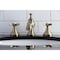 Kingston Brass KC7063BEX Essex 8" Widespread Bathroom Faucet, Antique Brass KC7063BEX - alternate 5